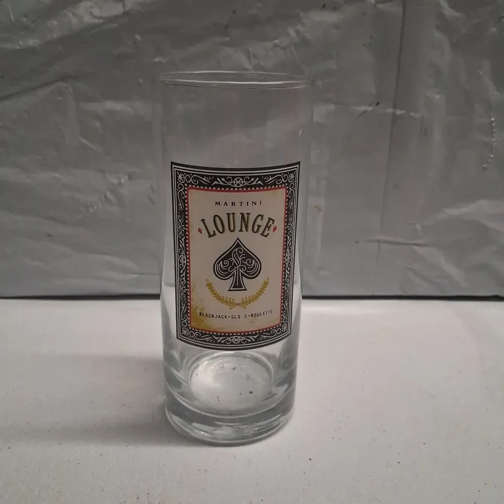 Martini Lounge Blackjack Roulette Glass
